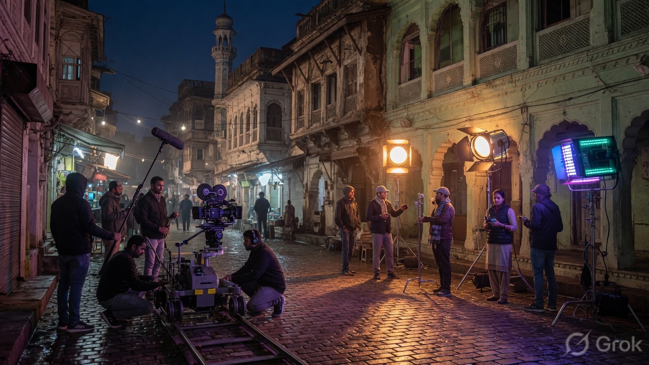 Film production services in India — background 2